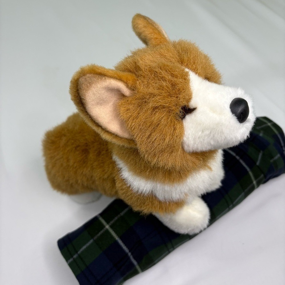 Douglas Cuddle Toy Corgi Plush Stuffed Animal Dog Brown White 1713 2023